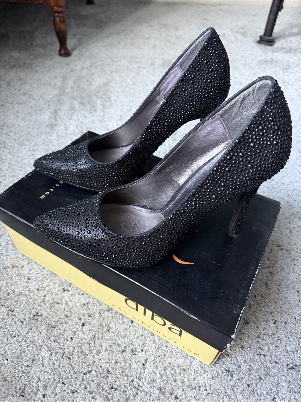 Diba Rhinestone Heels - Picture 2 of 5